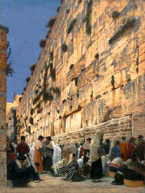 Vasily Vereshchagin Solomons Wall china oil painting image